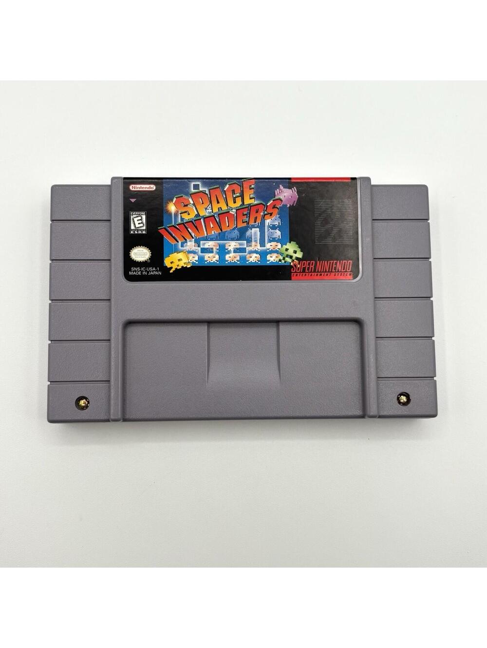 SNES Space Invaders Super Nintendo 1997 Game Cartridge Tested Working SNS-IC